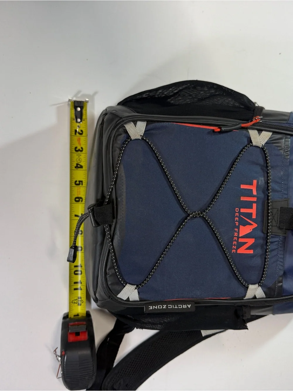 Titan Deep Freeze Navy Blue Insulated Backpack Cooler by Arctic Zone